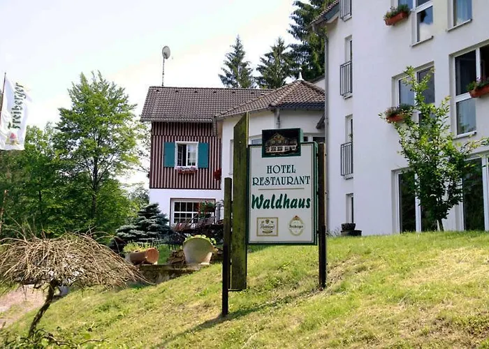 Отель Waldhaus Lauenhain *